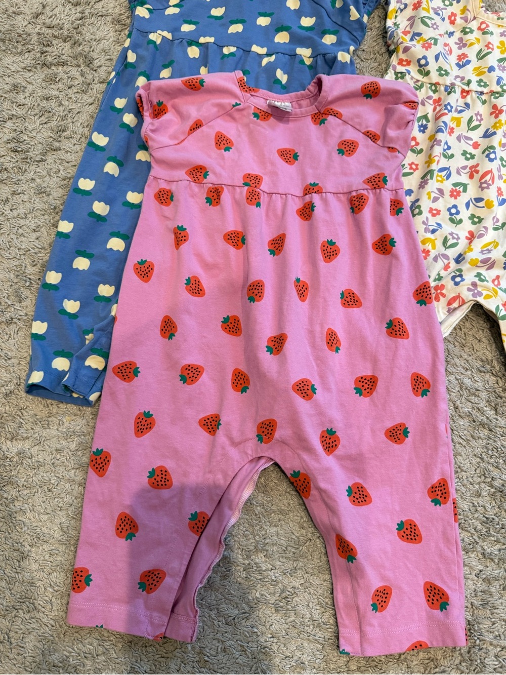 Hanna Anderson Set of 3 Rompers - Picture 2 of 5